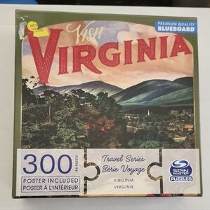 Spin Master Virginia Travel Series Puzzle - 300 Pieces Poster Included